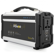 Serenelife Portable Generator, Battery Powered, 250 W Rated, Electric Start, 120V AC/12V DC/5V DC, 5/3.1 A SLSPGN30